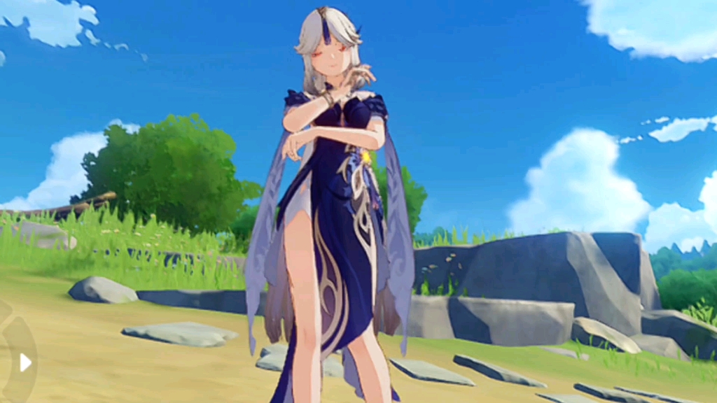 原神里的大长腿,真的太美了