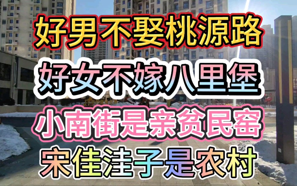 [图]好男不娶桃源路，好女不嫁八里堡？在小南街宋家洼子买房被人瞧不起？