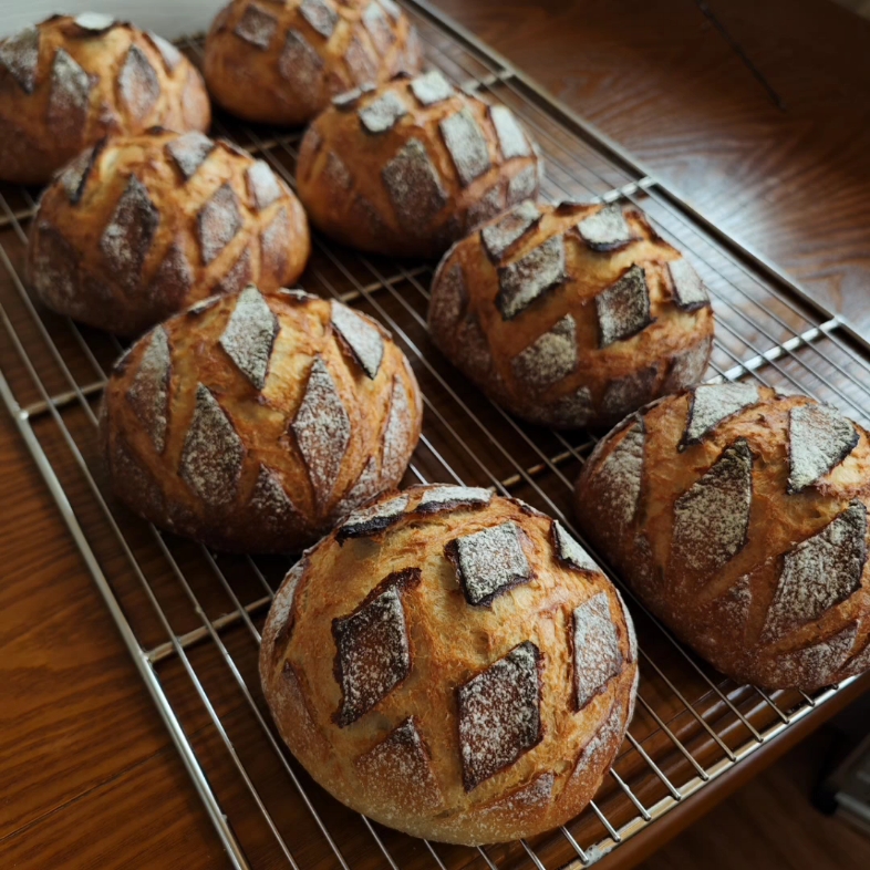冠军蜂巢法式面包 非常有特色的一款面包.大量的蜂蜜制作.