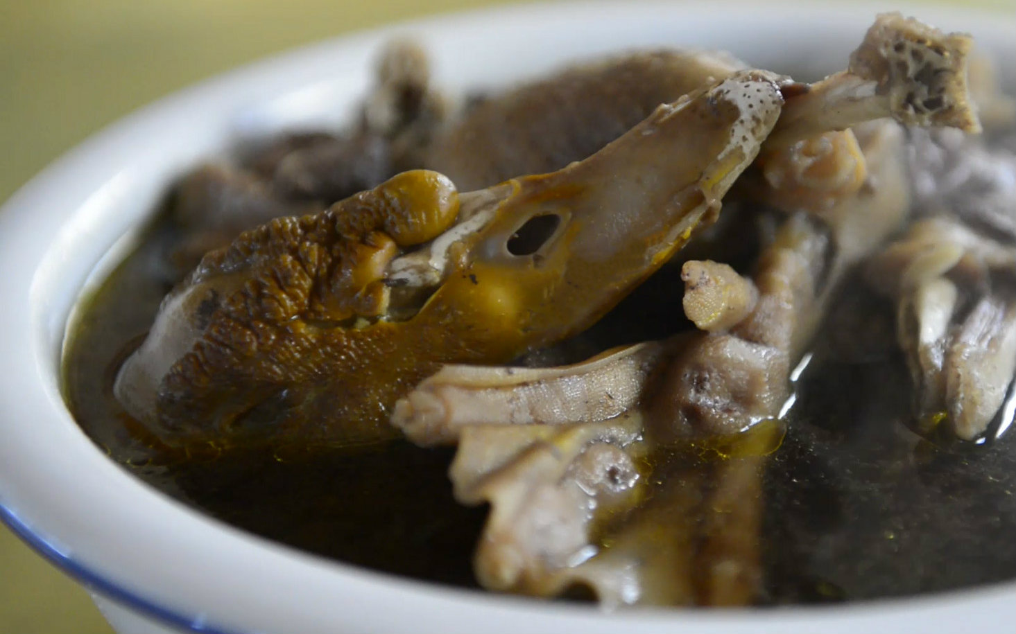 肉嫩汤鲜的永春白鸭汤,药膳居然也能好味道