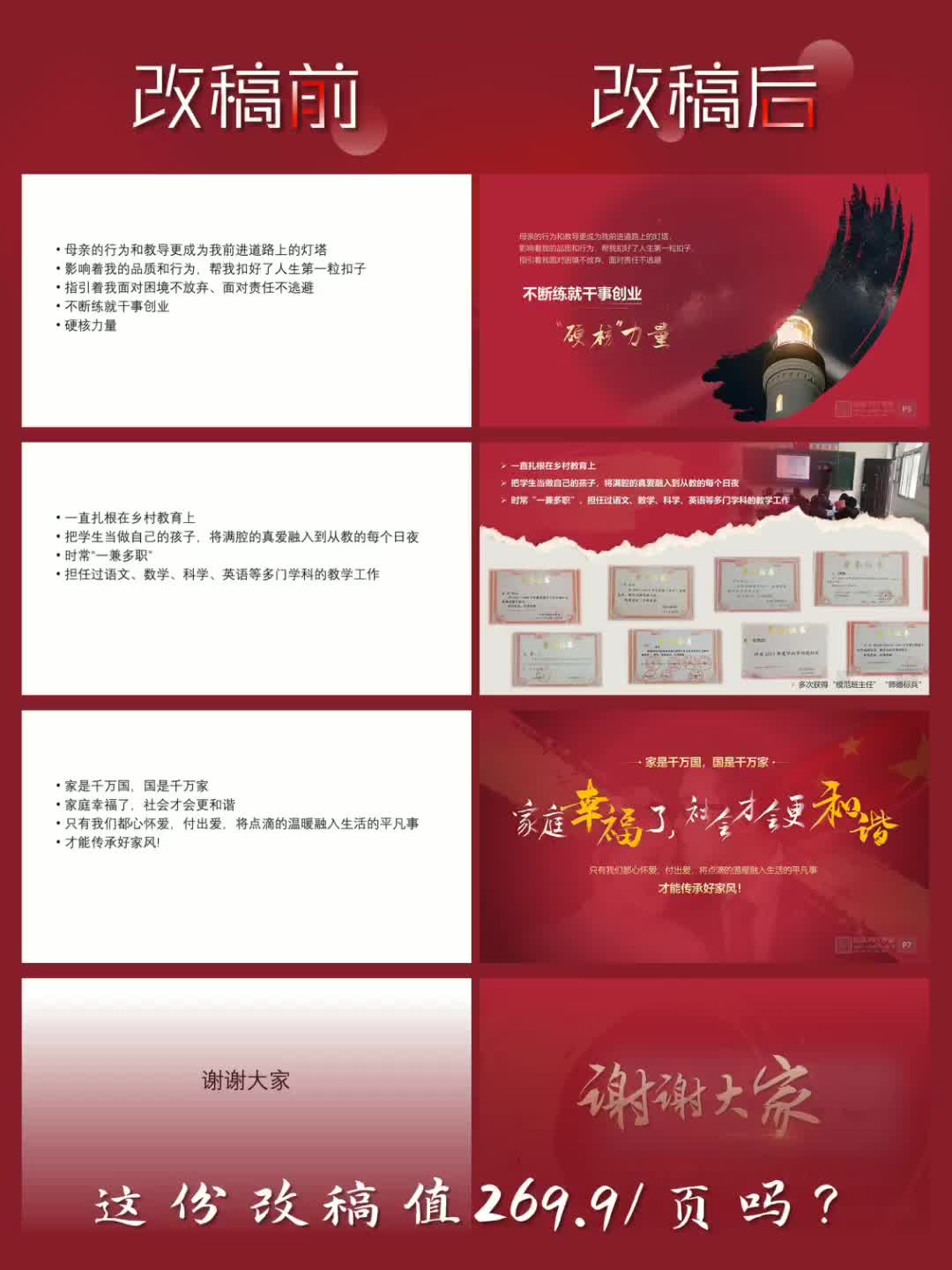 PPT美化改稿│个人演讲│值269.9一页?锐博PPT设计公司,30人专业团队服务在线!哔哩哔哩bilibili