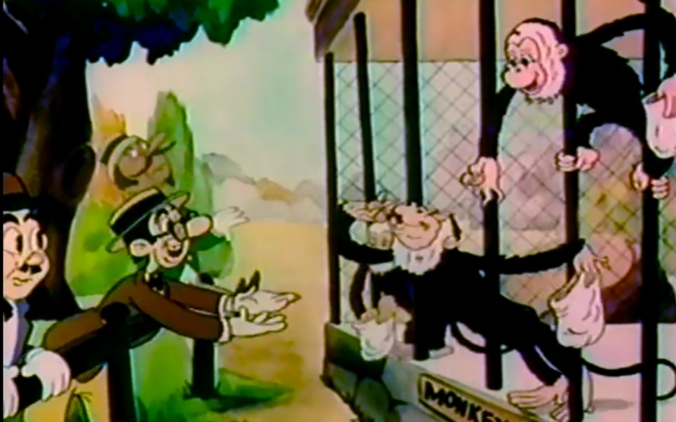 [图]【华纳动画】渣翻 乐一通 动物总动员 Looney tunes-a day at the zoo（1939）