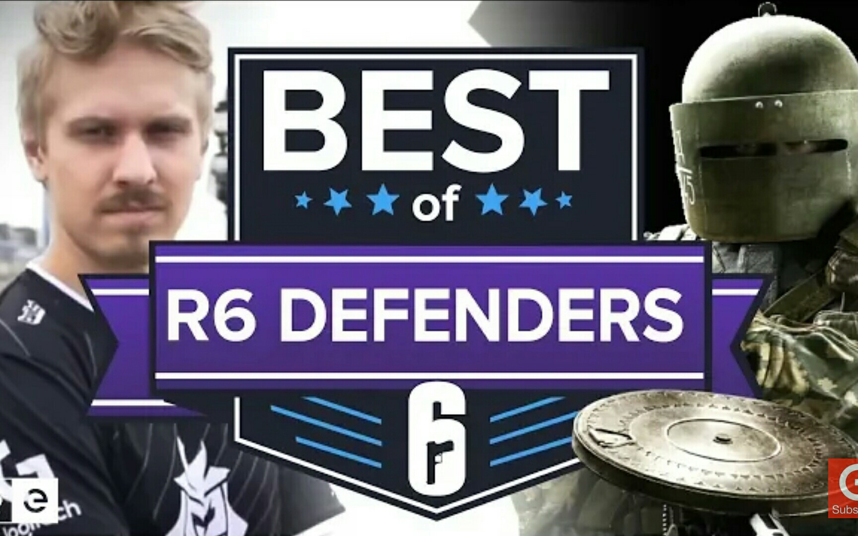 【thescore esports】彩虹六号最强防守方操作,了解一下!