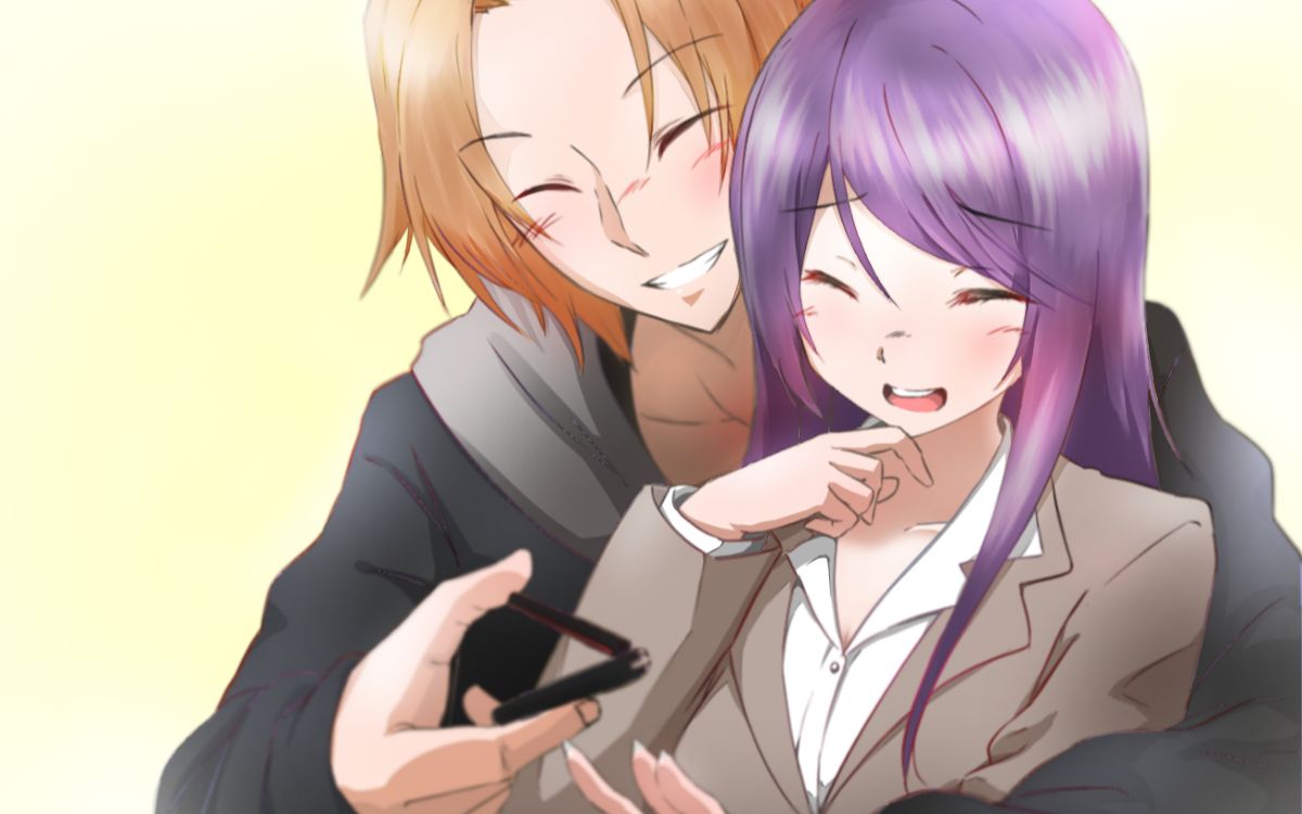 郡道美玲和神田笑一这对的互动太可爱了_哔哩哔哩_bilibili