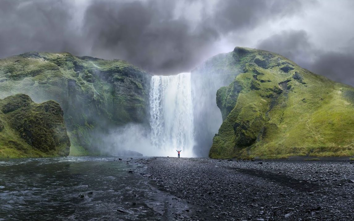 冰岛4k冰与火之国icelandthelandoffireandice