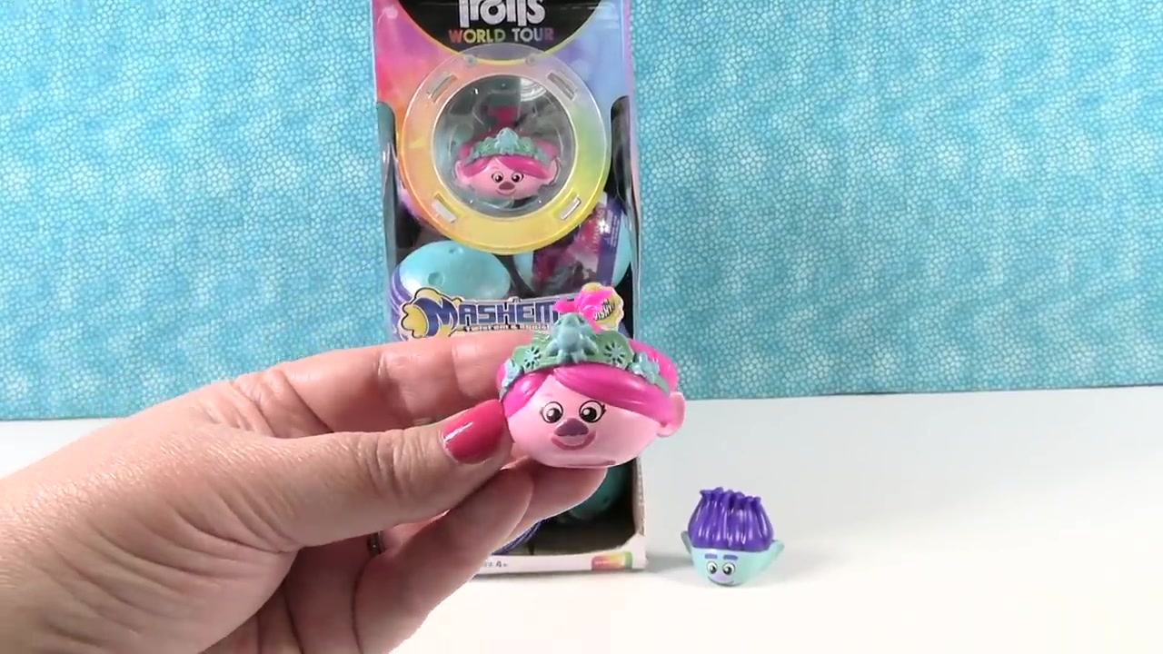 [图]【转载】魔发精灵世界之旅解压回弹公仔盲盒开箱 Trolls World Tour Mashems Squishy Squishies