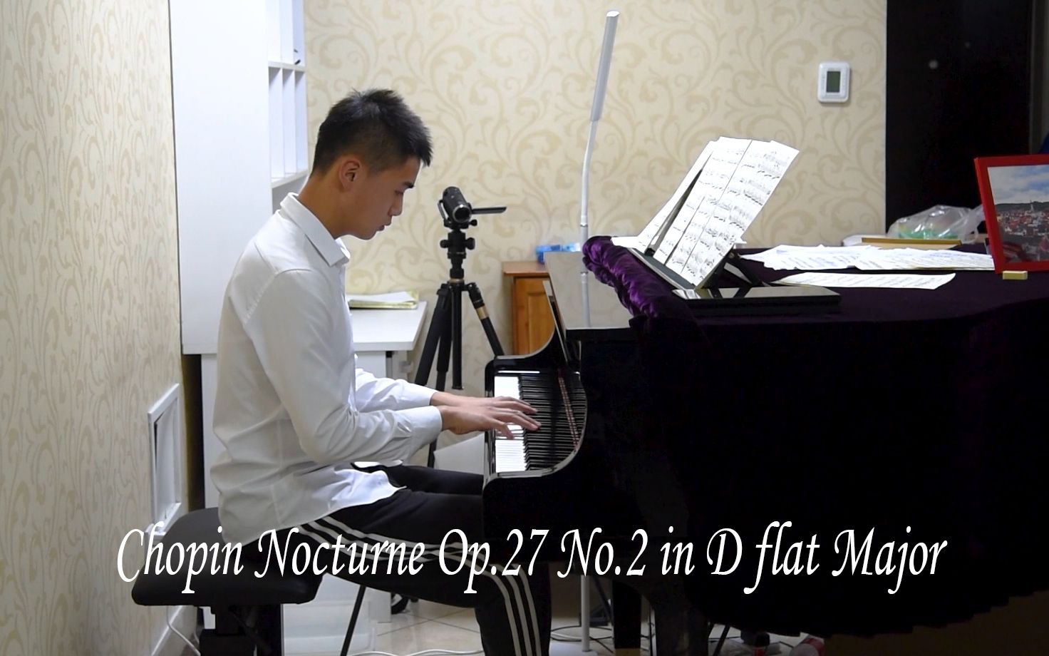 [图]【钢琴演奏】肖邦夜曲Op.27 No.2 降D大调