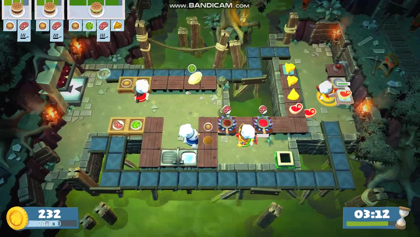 [图]【OVERCOOKED2】当你匹配到了大佬的厨房