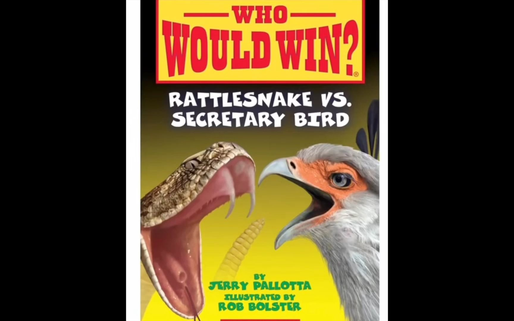 [图]少儿科普绘本阅读 Who would win rattlesnake VS secretary bird