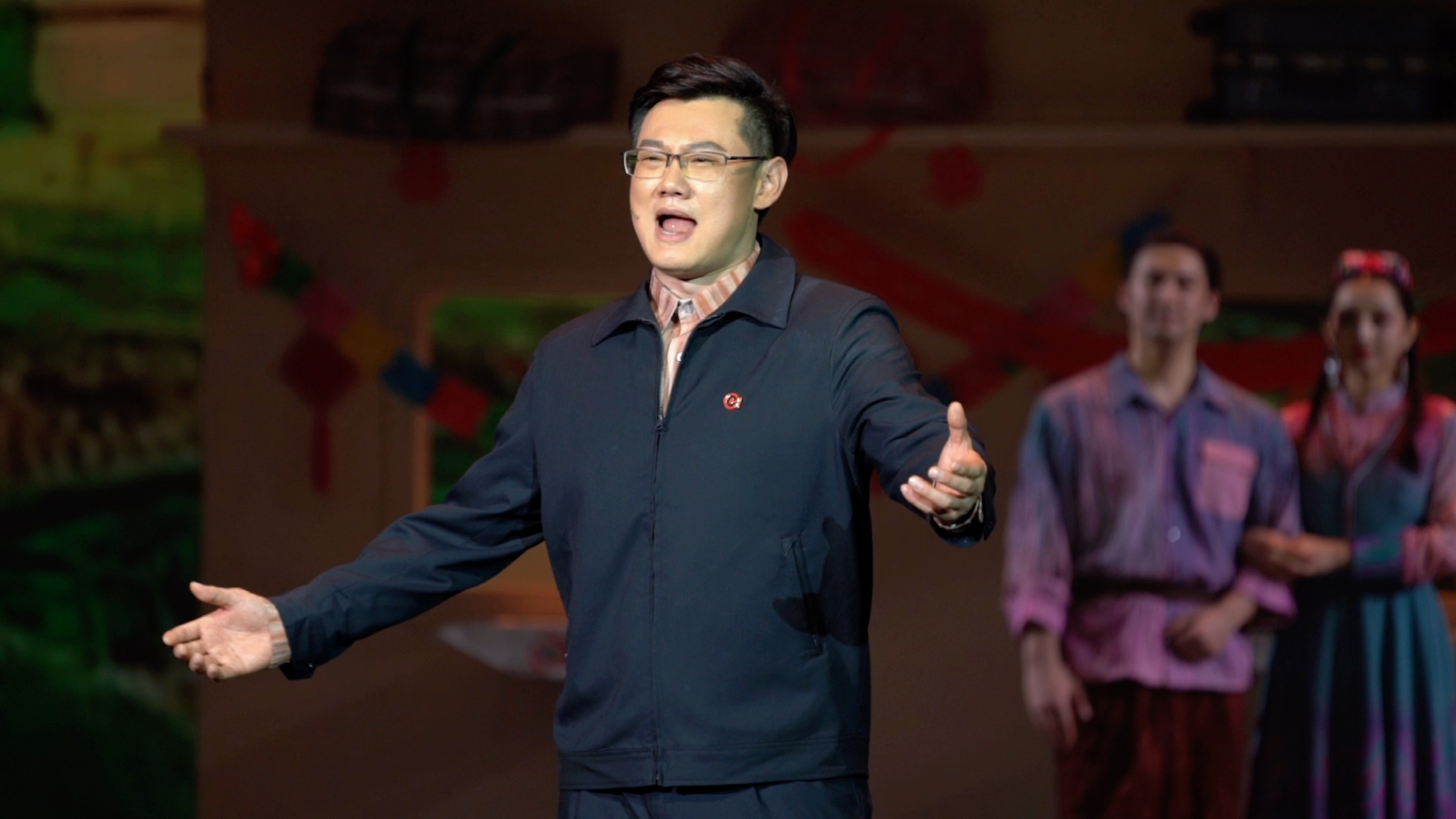 中国铁路文工团出品歌舞剧《幸福的金火车》赵书记唱段!