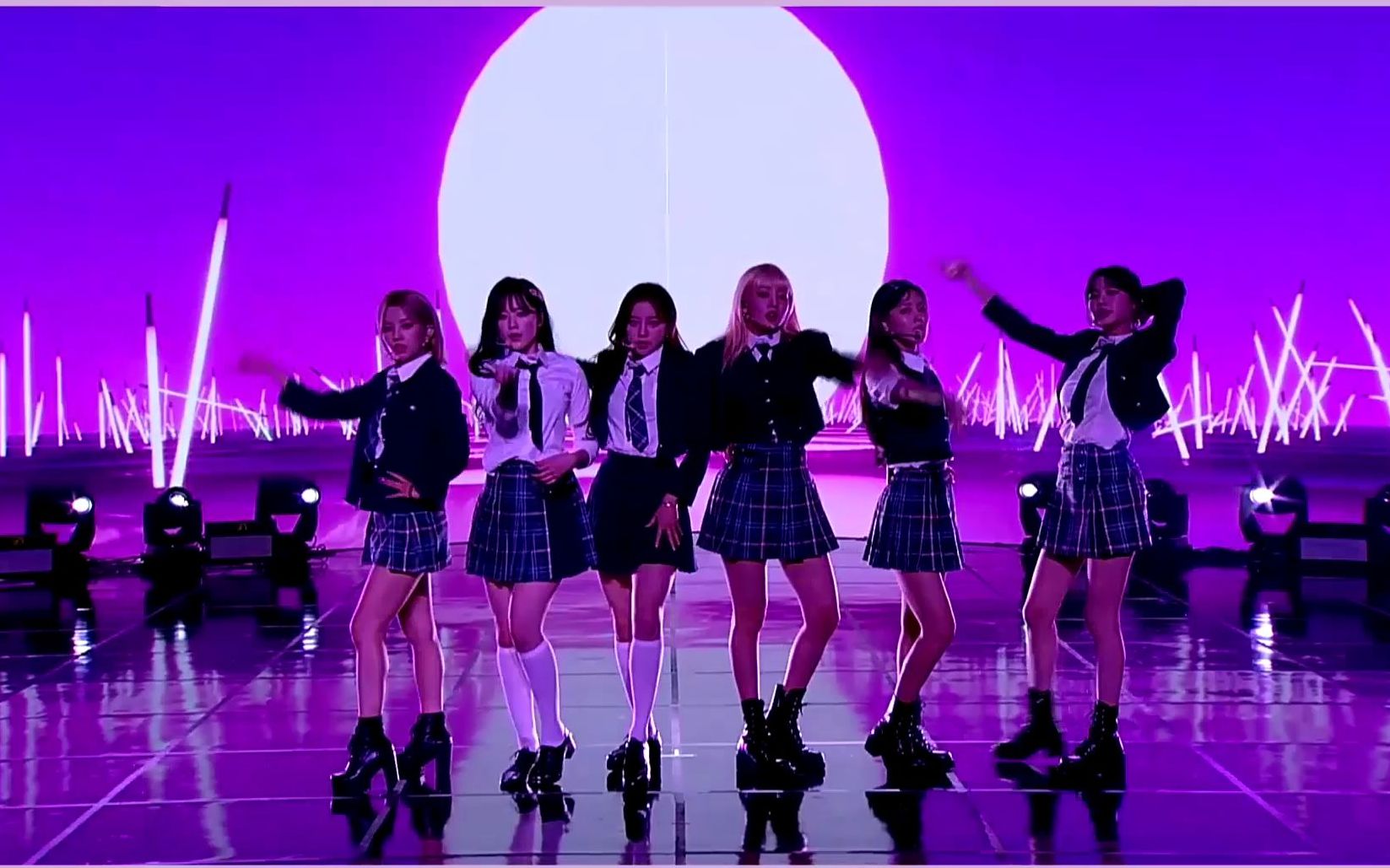 popstars(校服舞台版)gidle 宋雨琦 金米妮 赵美延 徐穗珍 叶舒华 田