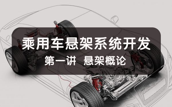 IND4汽车人:乘用车悬架系统开发第一讲悬架系统原理哔哩哔哩bilibili