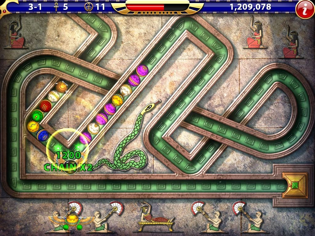 【援动力】埃及祖玛1 第3大关