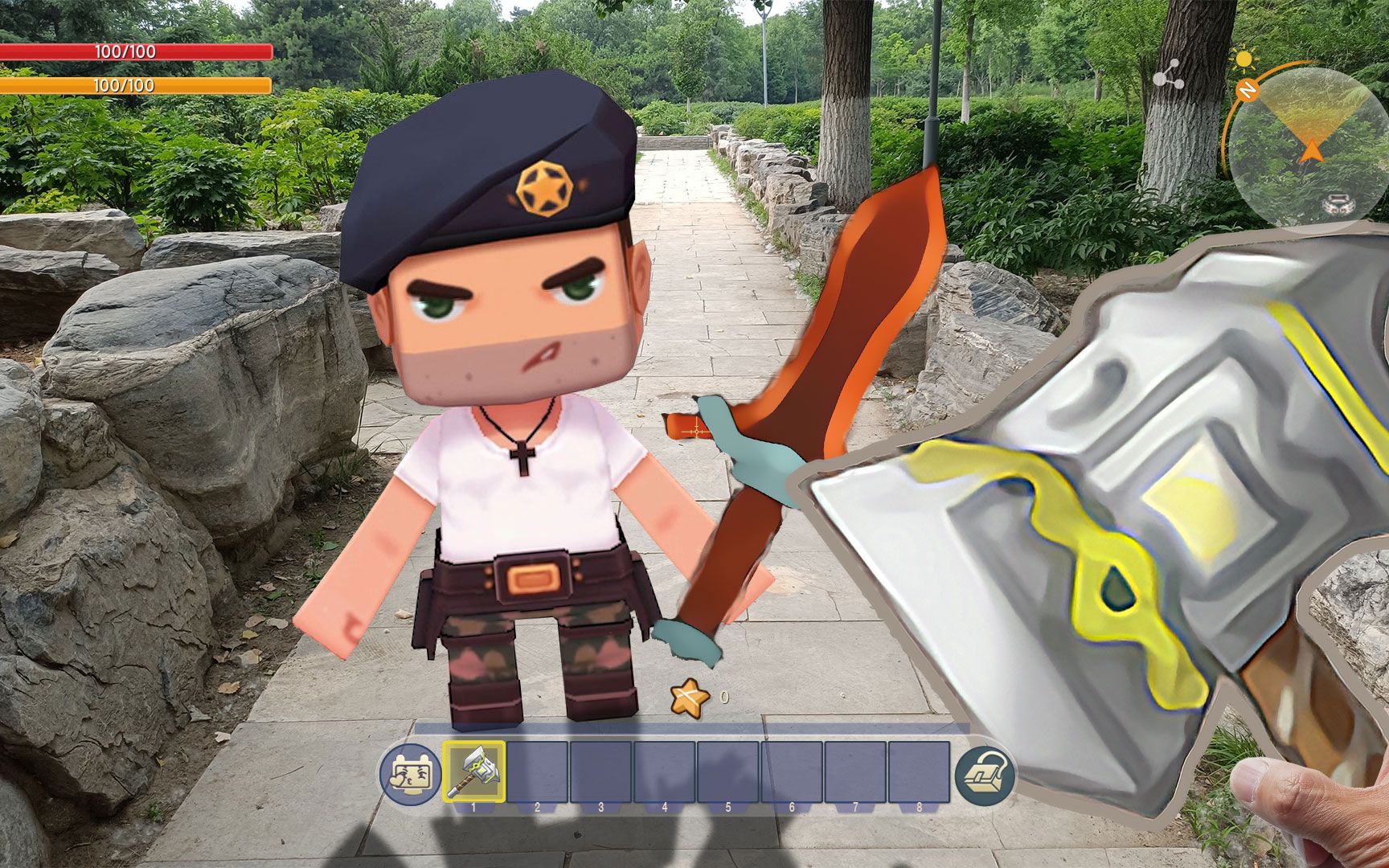 【七宝】迷你世界真人版:做坏事就是这样的下场_迷你世界