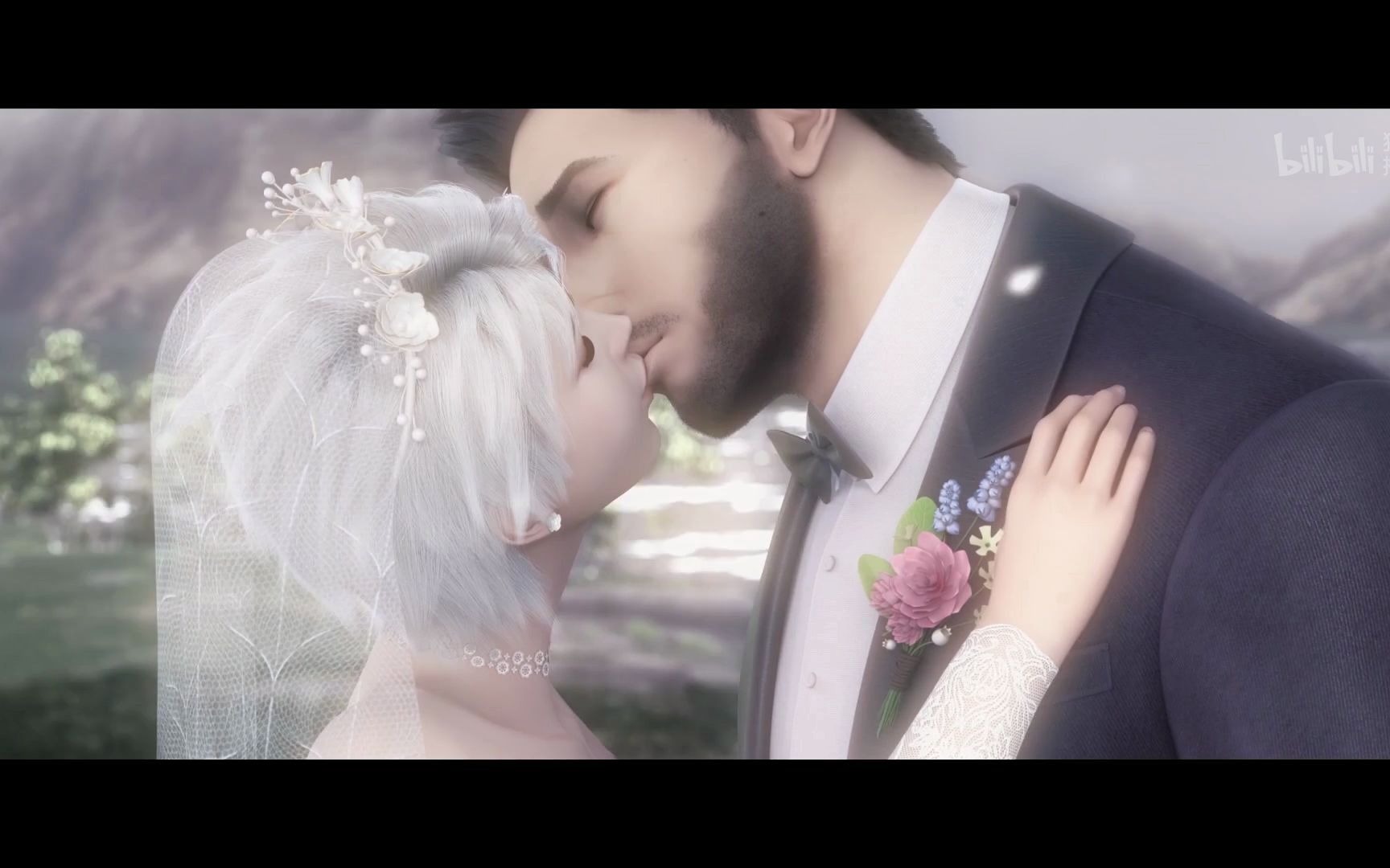 马克与冉冰的梦幻婚礼!_哔哩哔哩_bilibili