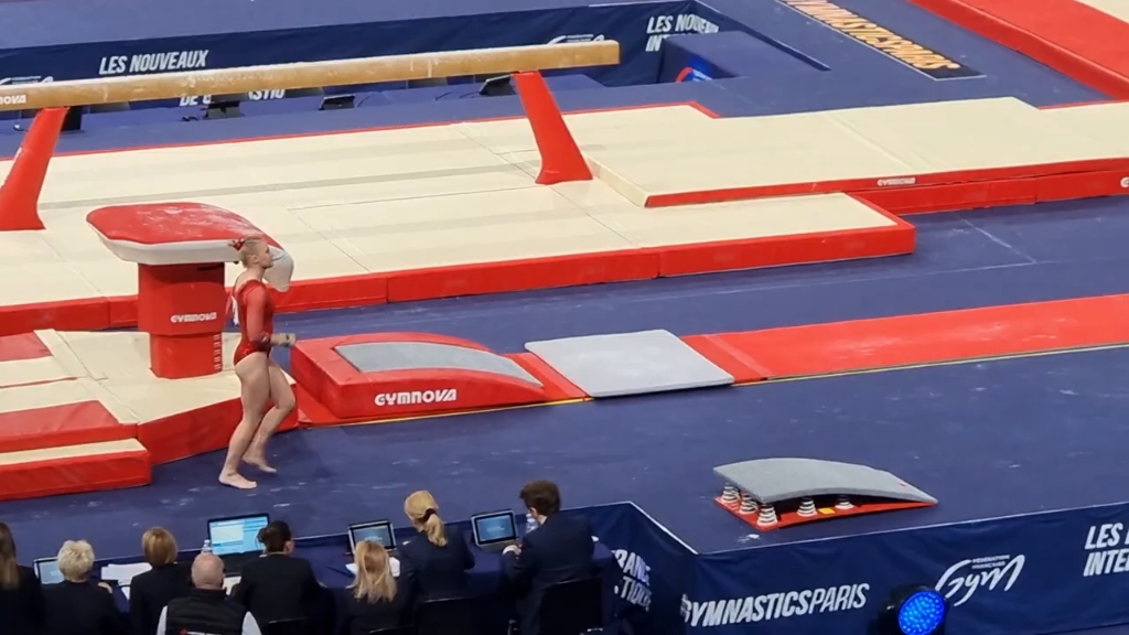 2022体操世界杯巴黎站 女子跳马决赛 jade carey