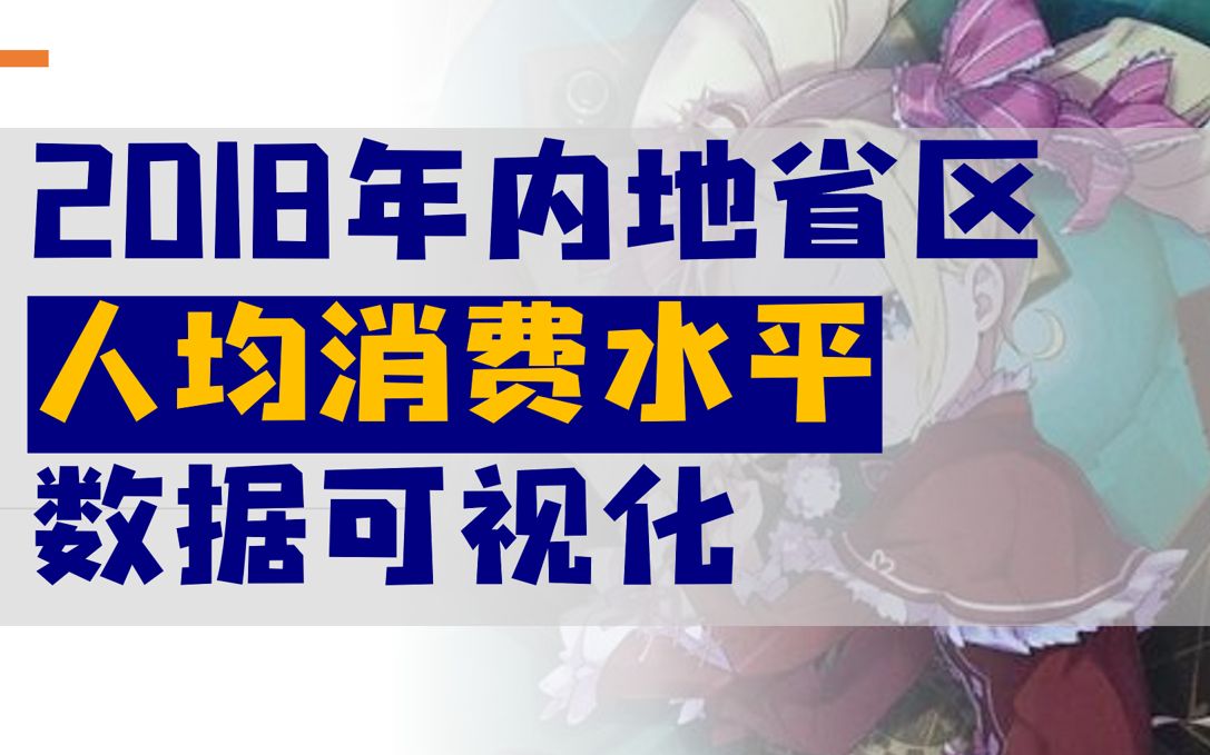 2019年全国各地人均消费排行,找找你的家乡排第几哔哩哔哩bilibili