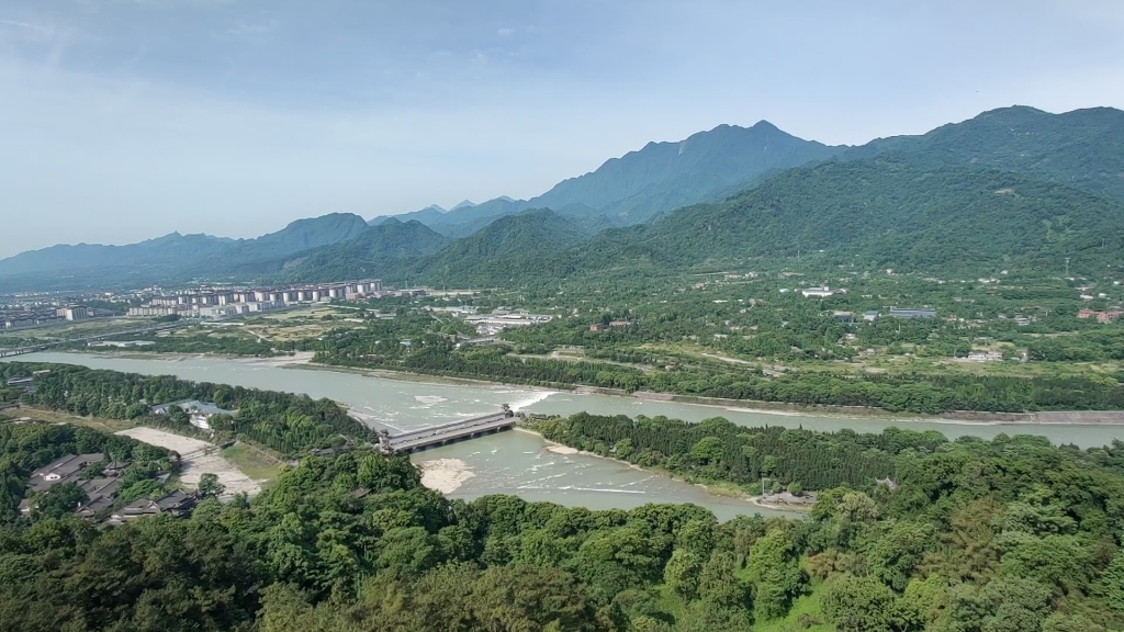 都江堰全景