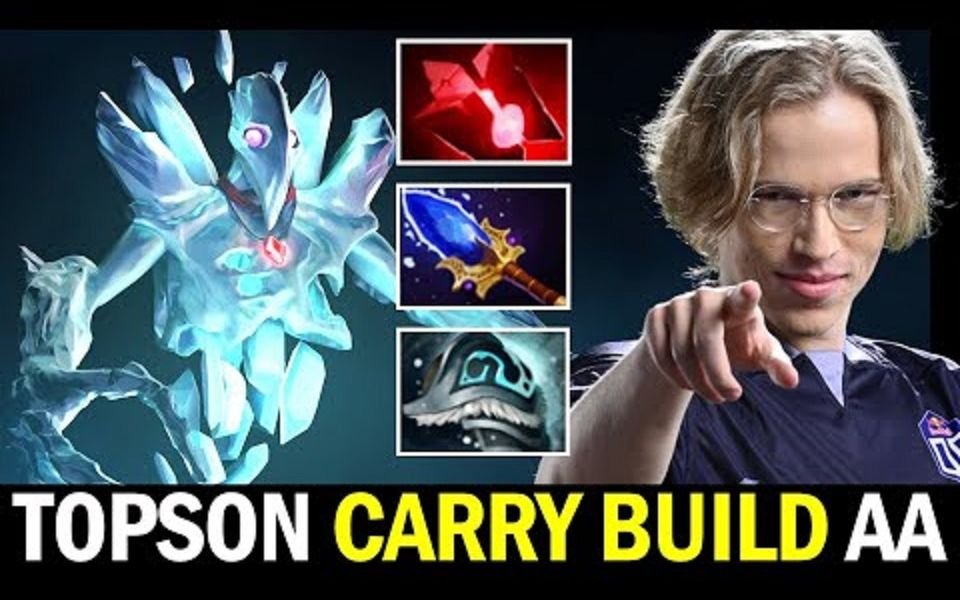 [dota2] 这个冰魂可不是一般的烦人!topson 蓝杖血精西瓦冰魂!