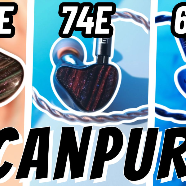 锐评Canpur高端入耳系列| 白发鼓手研发的超旗舰监听_哔哩哔哩_