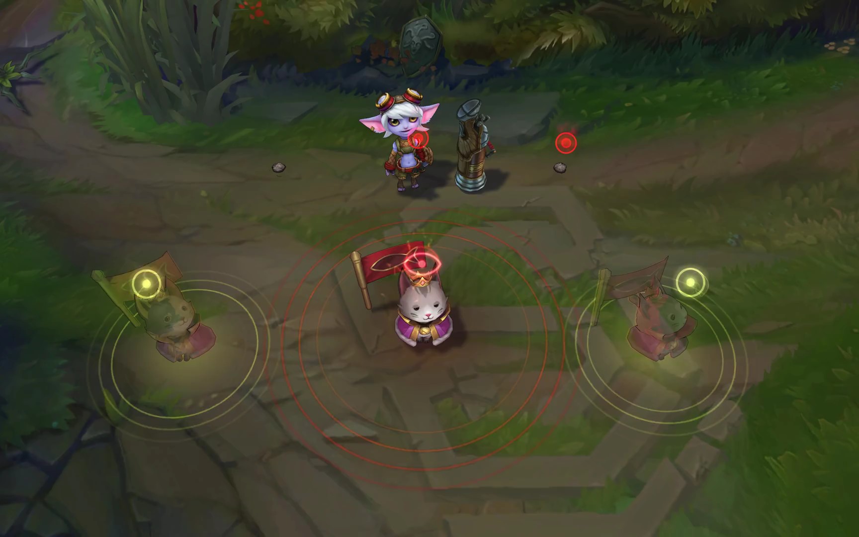 【lol皮肤】眼皮肤:喵喵情人 汪汪情人
