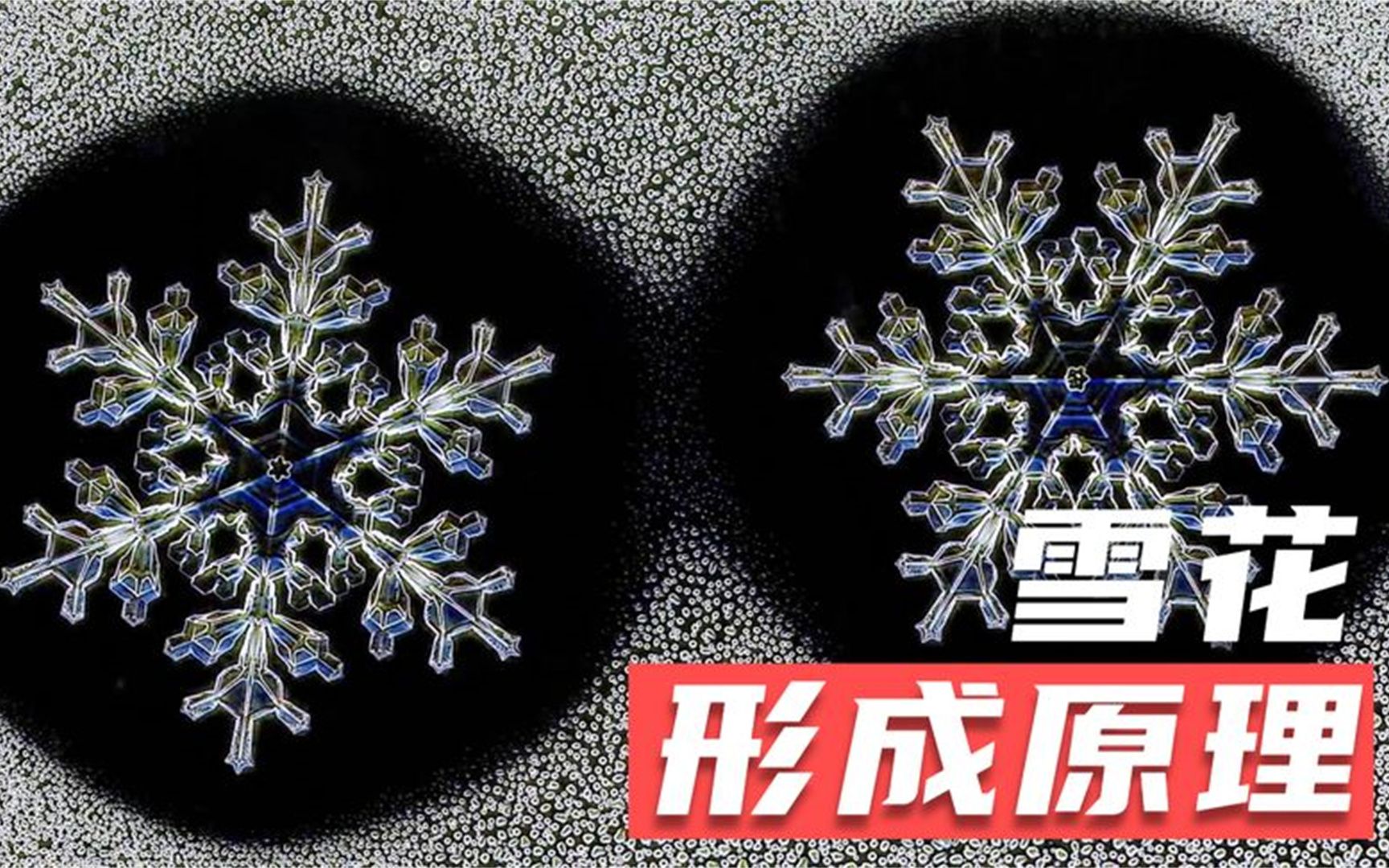 [图]雪的形成原理：为什么说世界上没有2片完全相同的雪花！