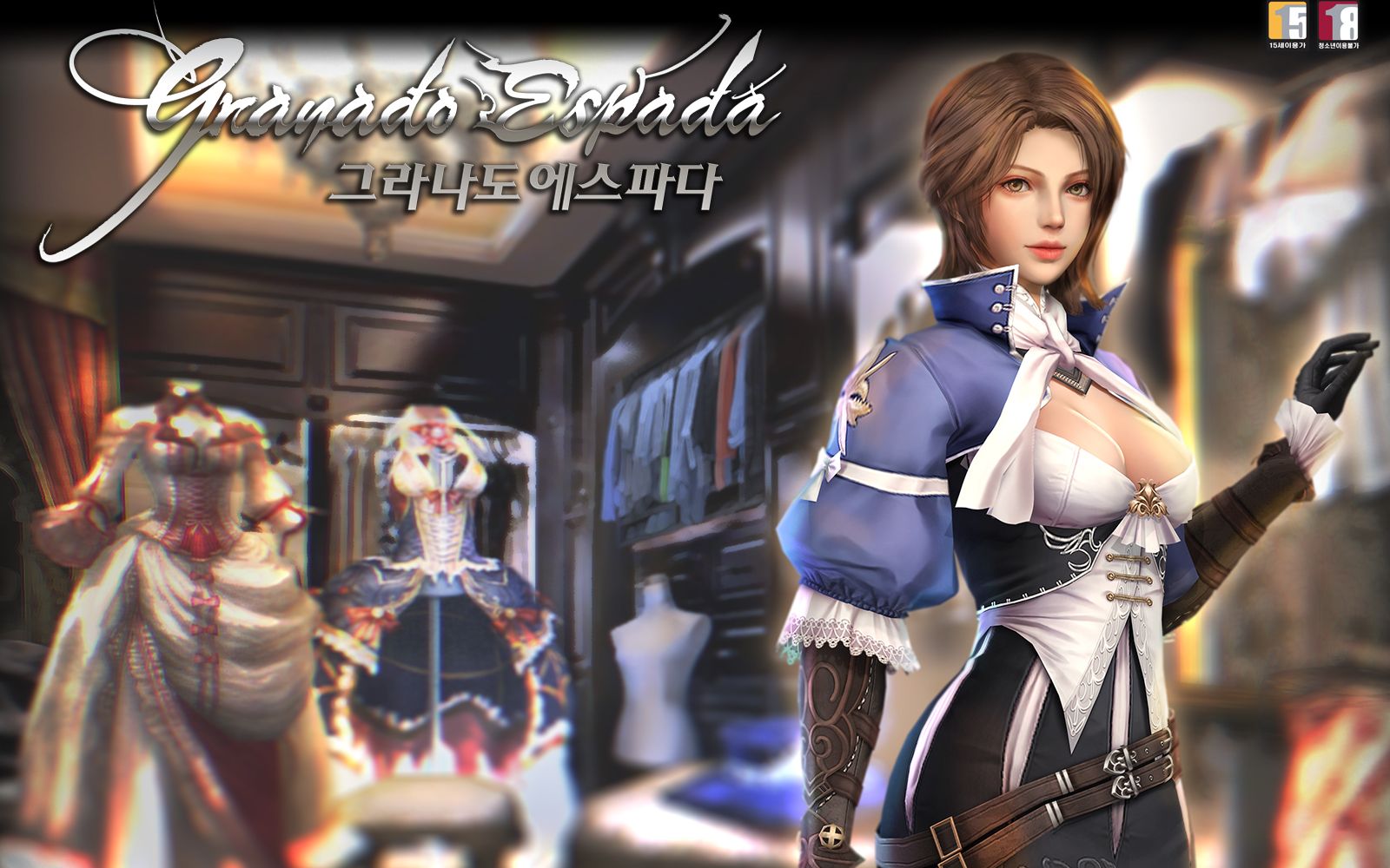 卓越之剑韩服 正式服 新npc 金币卡佳妮 角色,技能展示,hm1,rank7  不