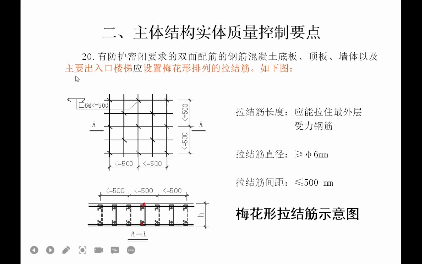 [图]人防工程施工质量控制要点-主体结构实体质量第二讲_安徽省人民防空办公室