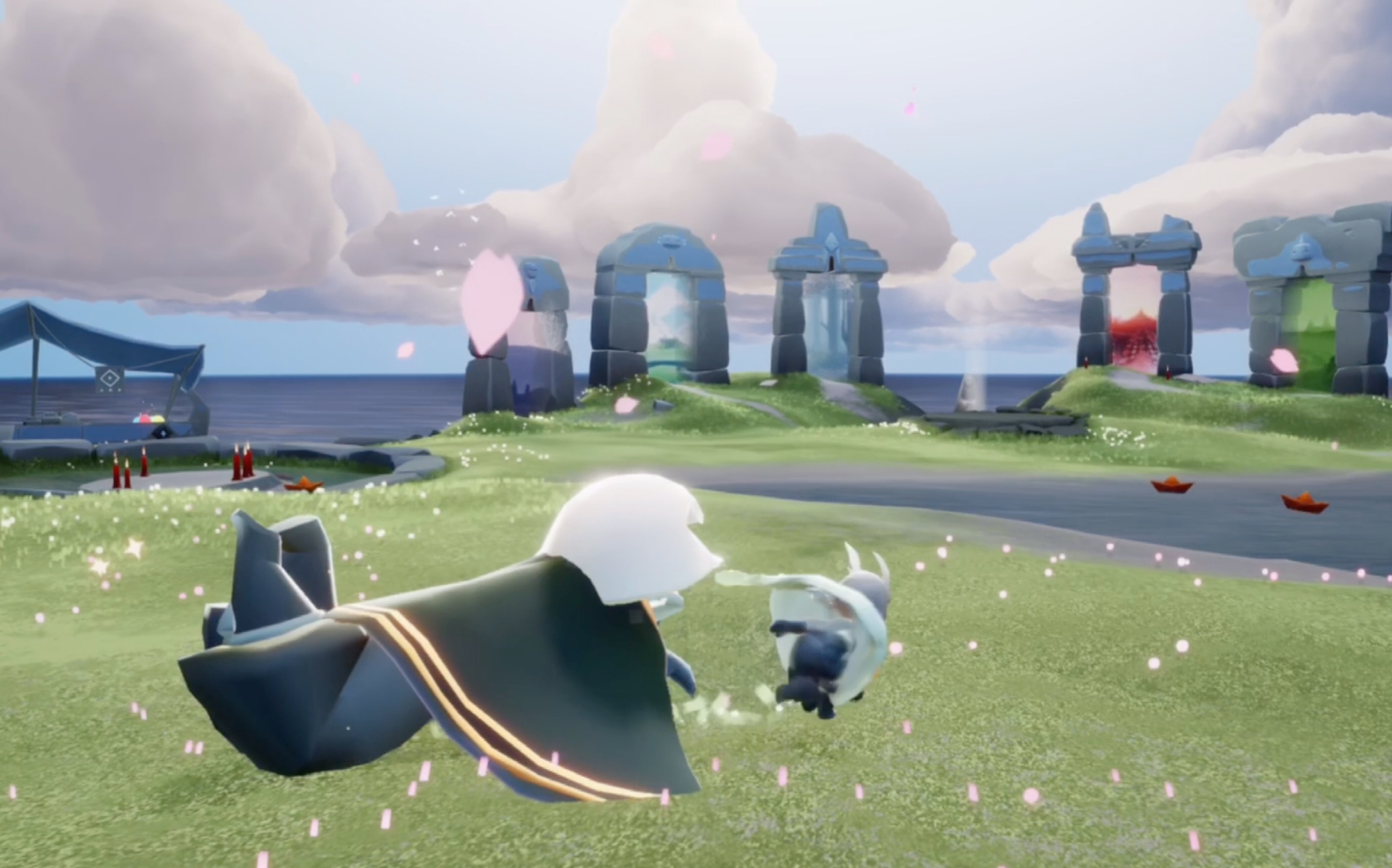 【光遇】【菇白】菇菇:这么小的鸟我一口一个