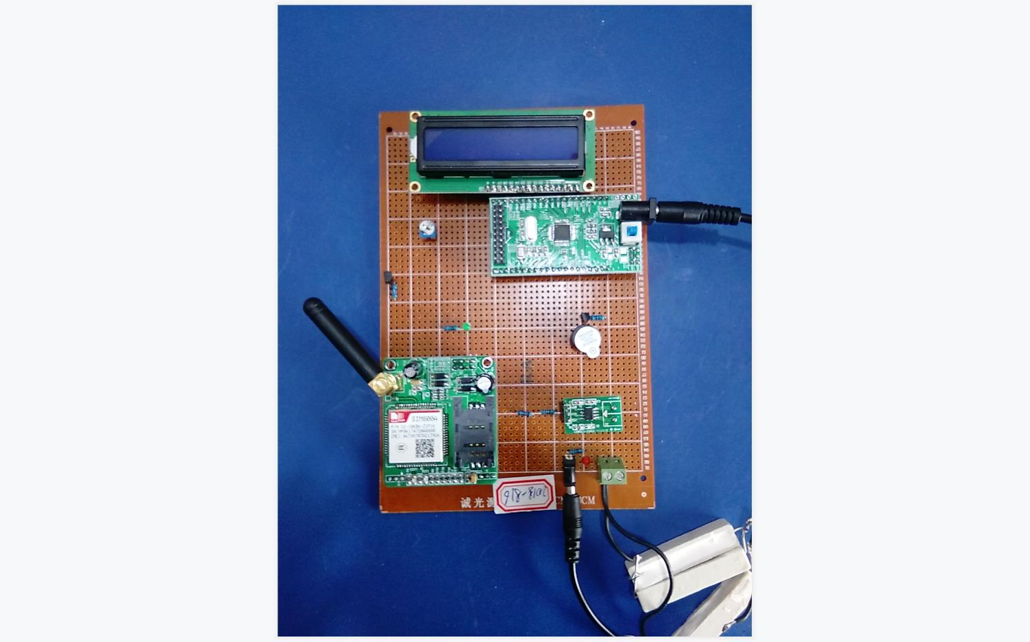 基于STM32单片机的智能安防实验室安全报警系统设计DS18B20BELLACS712PCF8591GSM短信LCD1602DIY件18816哔哩哔哩bilibili