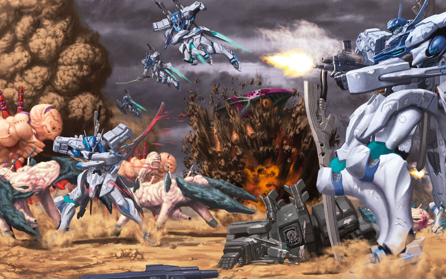 人族刚正面,却惨遭偷家 20分钟带你看完muv-luv第七期