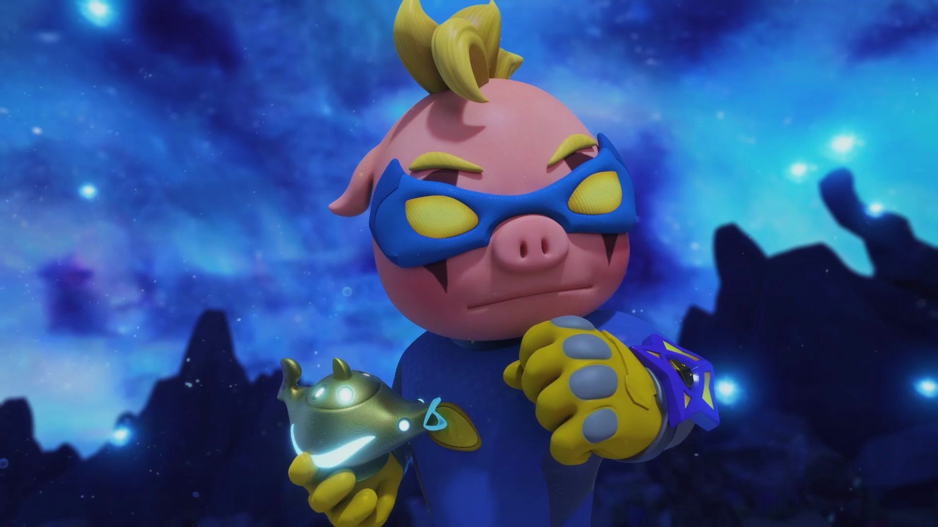 《猪猪侠之深海小英雄1》真正的英雄绝不畏惧