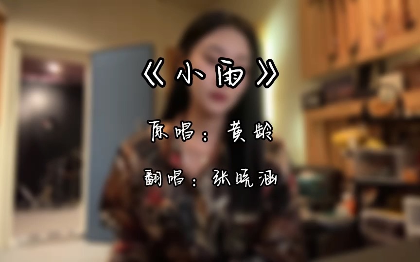 张晓涵【小雨】最近的单曲循环!已经完全被带入了...哔哩哔哩bilibili