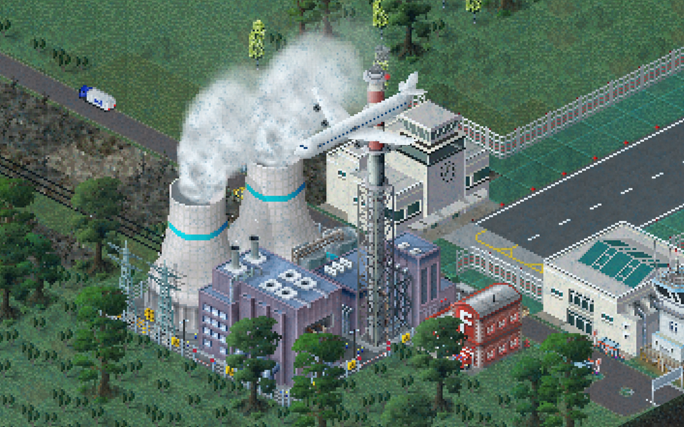 西奥小镇水中市6让来往的飞机尝尝我们的核辐射吧