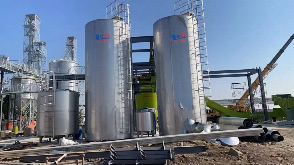 立式奶仓是牧场大型收奶储奶罐