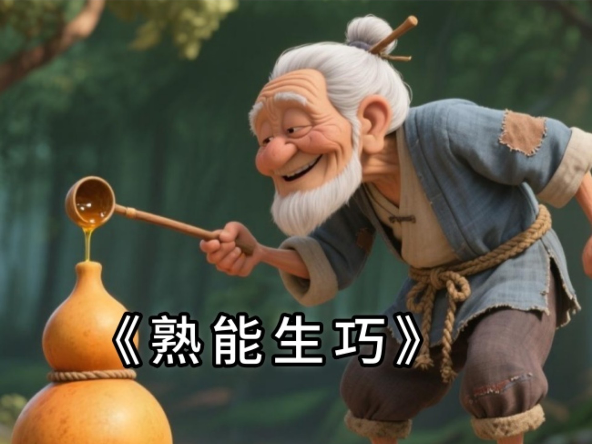用ai做成语故事动画,熟能生巧