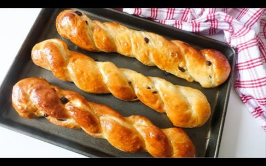 kitchen |【港式面包】提子丹麦条 *简单易做* |raisin danish bread