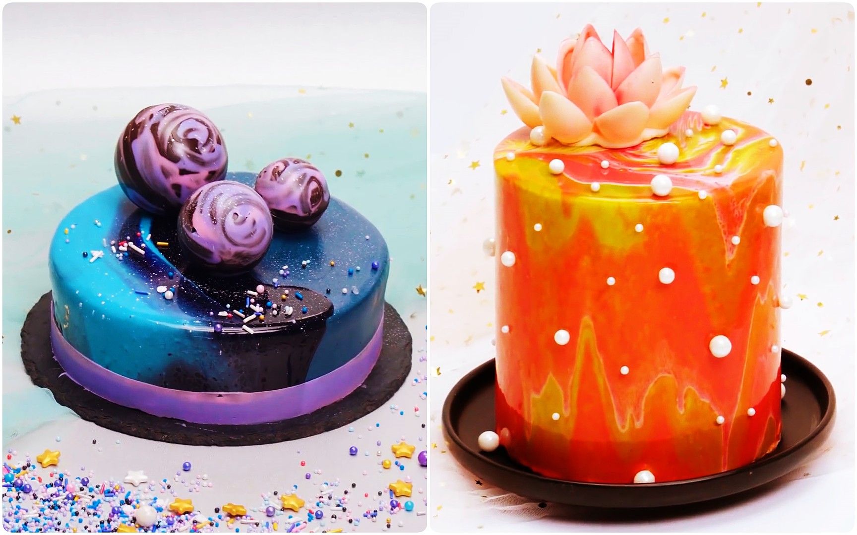 随意手感〗镜面蛋糕大赏