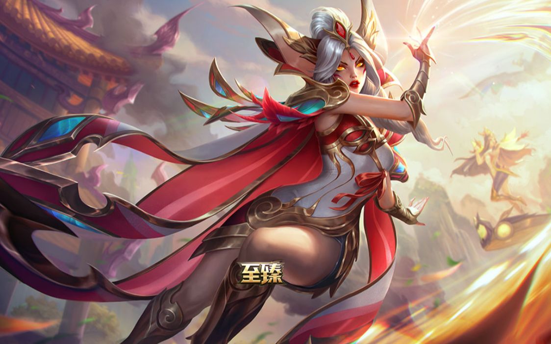 【英雄联盟皮肤预览】神凰行者 烈羽焰凰 霞 至臻