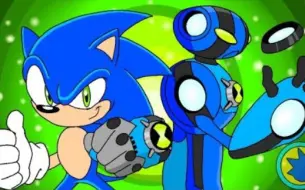 Download Video: Sonic transforms into Ultimate Echo Echo from Ben10