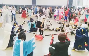 Download Video: 【刀剑乱舞cos】本丸慰劳会上竟然发生这种事？