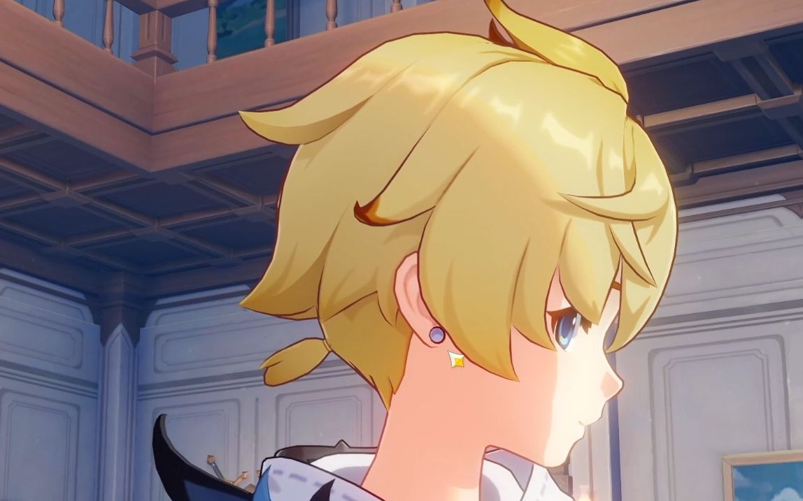 【原神】米卡好糯好可爱啊 耳钉真的xp戳爆 没有男生会拒绝的吧