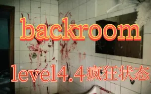 Download Video: 【backroom】level4.4-疯狂状态。控制住嗜血的欲望，不要靠近任何流浪者