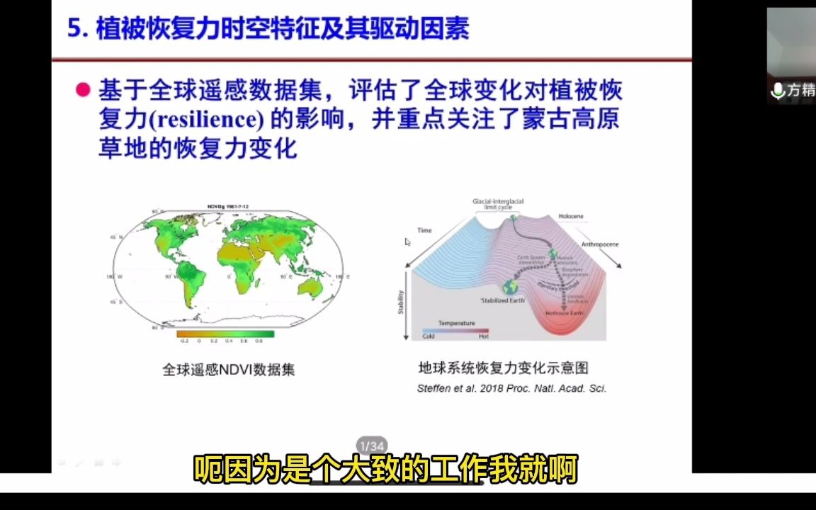 20220506讲座生态系统对全球变化的响应国家自然科学基金委员会 基础科学中心项目哔哩哔哩bilibili