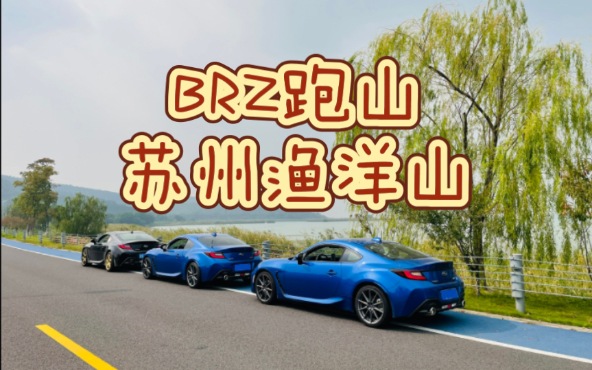 BRZ跑山——BRZ小分队苏州渔洋山打卡哔哩哔哩bilibili