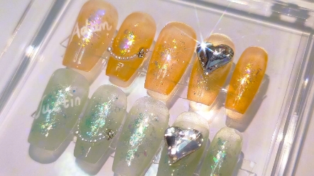 皇权富贵cp美甲～范丞丞x黄明昊