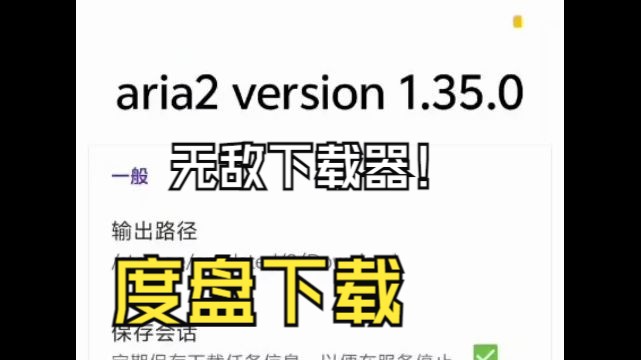 aria2加度盘解析网站使用教程(嘎嘎无敌)哔哩哔哩bilibili