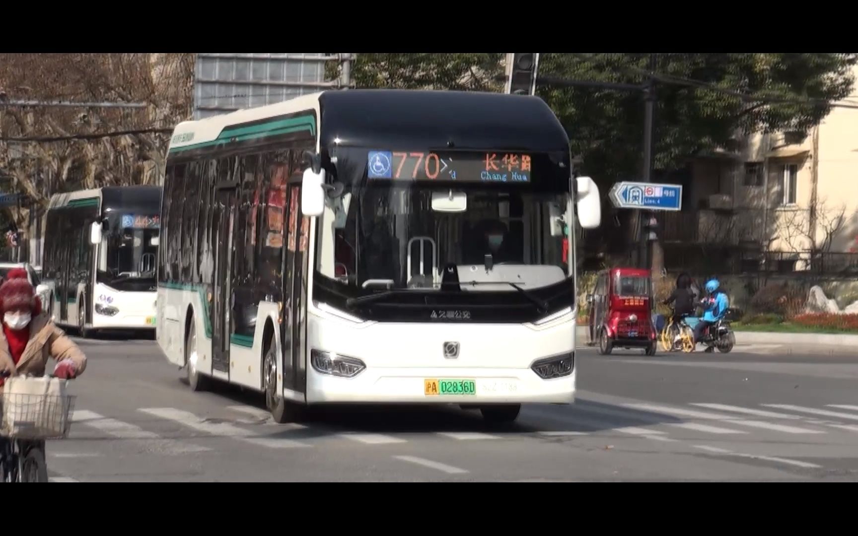 上海公交 巴士二公司 770路 s2z-1188