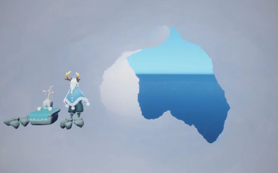 活动作品光遇单人景点圣岛爱心云洞打卡教程