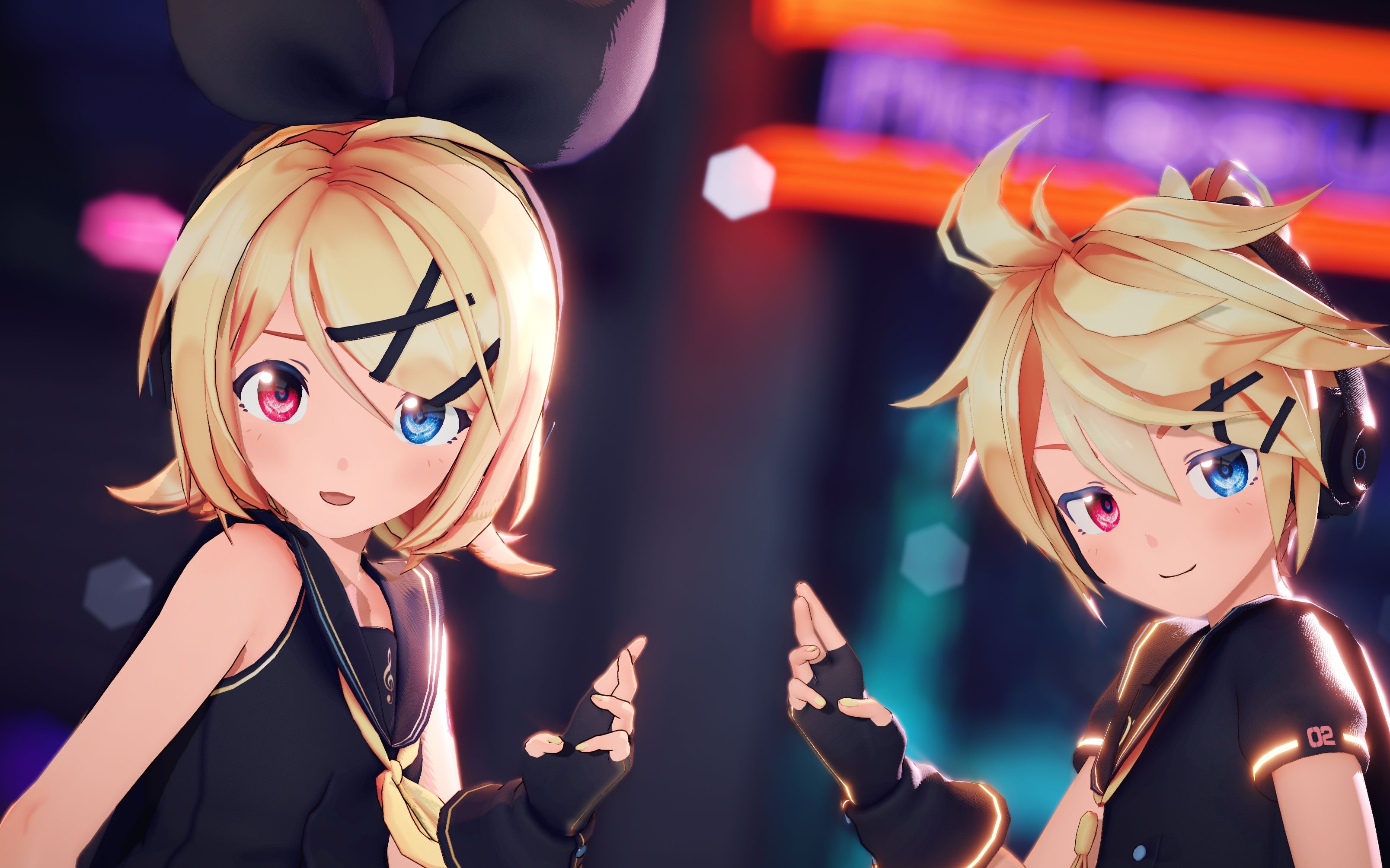 [图]「鏡音双子」「踊」Sour式鏡音Rin×鏡音Len【2022虚拟歌手贺岁纪单品】